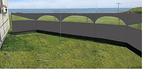 HSS Wind Screen 5 Panel Grey