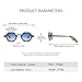 TOIPASTN Fashion Steampunk Sunglasses Uv400 Acetate Vintage(col.c4)