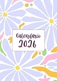  Calendario 2026 – 12 Mesi  Planner Mensile da Parete  Spazio per Appunti: Calendario Mensile 2026 con Festività Italiane – Ideale per Casa e Ufficio