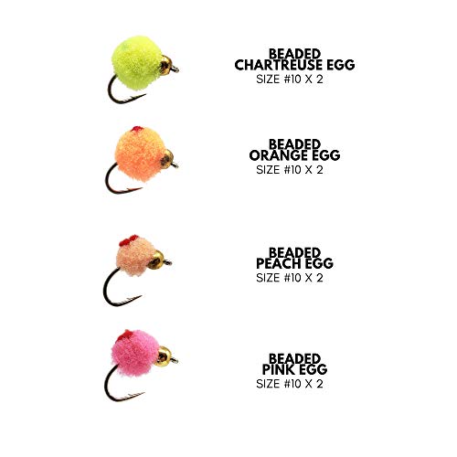 The Fly Crate Dotted Glo-Bug Egg Fly Variety Assortment thumb #1