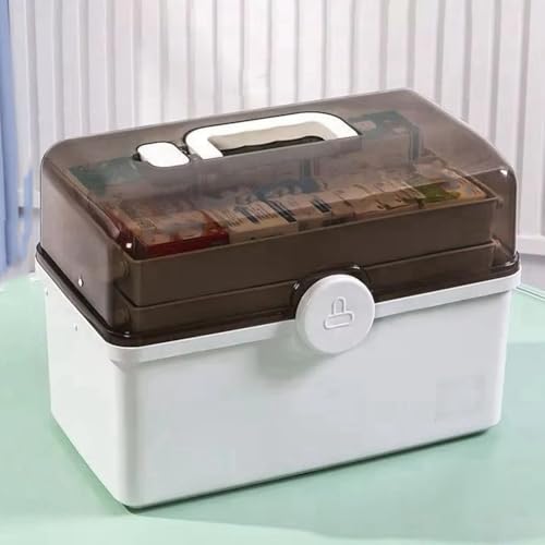 Boîte médicale multicouche pour organiser les armoires de secours encombrées - 2