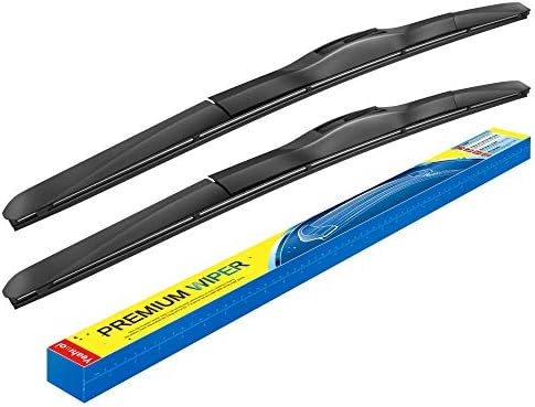 Windshield Wiper Blades Replacement for 24" + 20" Car Front Window Indshield Wiper Blades (set of 2) - Series: Y15G139E