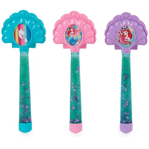 Image of SwimWays Disney Princess Ariel Glitter Dive Wands Diving Toys 3 Pack, Bath Toys and Pool Party Supplies for Kids Ages 5 and Up, Styles May Vary