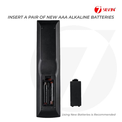 Image of 7SEVEN Compatible Remote Control for Original Denon Home Theatre Music System and Suitable for AVR-3801 AVR-3802 AVR-3803 AVR-3804 AVR-3805 AVR-3806 AVR-3807 Models, Use New AAA Batteries