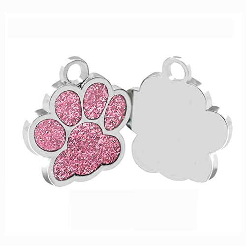 Han Sheng 40 Pcs Animal Cat Dog Paw Chunk Charms Pendants Crystal Beads Jewelry Findings For Diy Jewelry Making Necklace Bracelet (Multicolor) #TOP2
