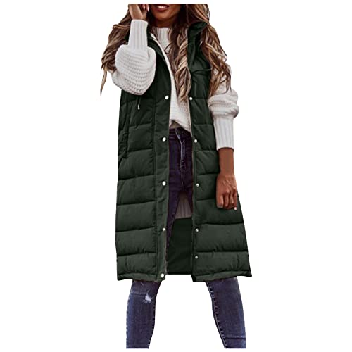 Chic and Cozy: Plus Size Vests for Women 3X in Stylish 01 Green for Every Occasion - Image 6