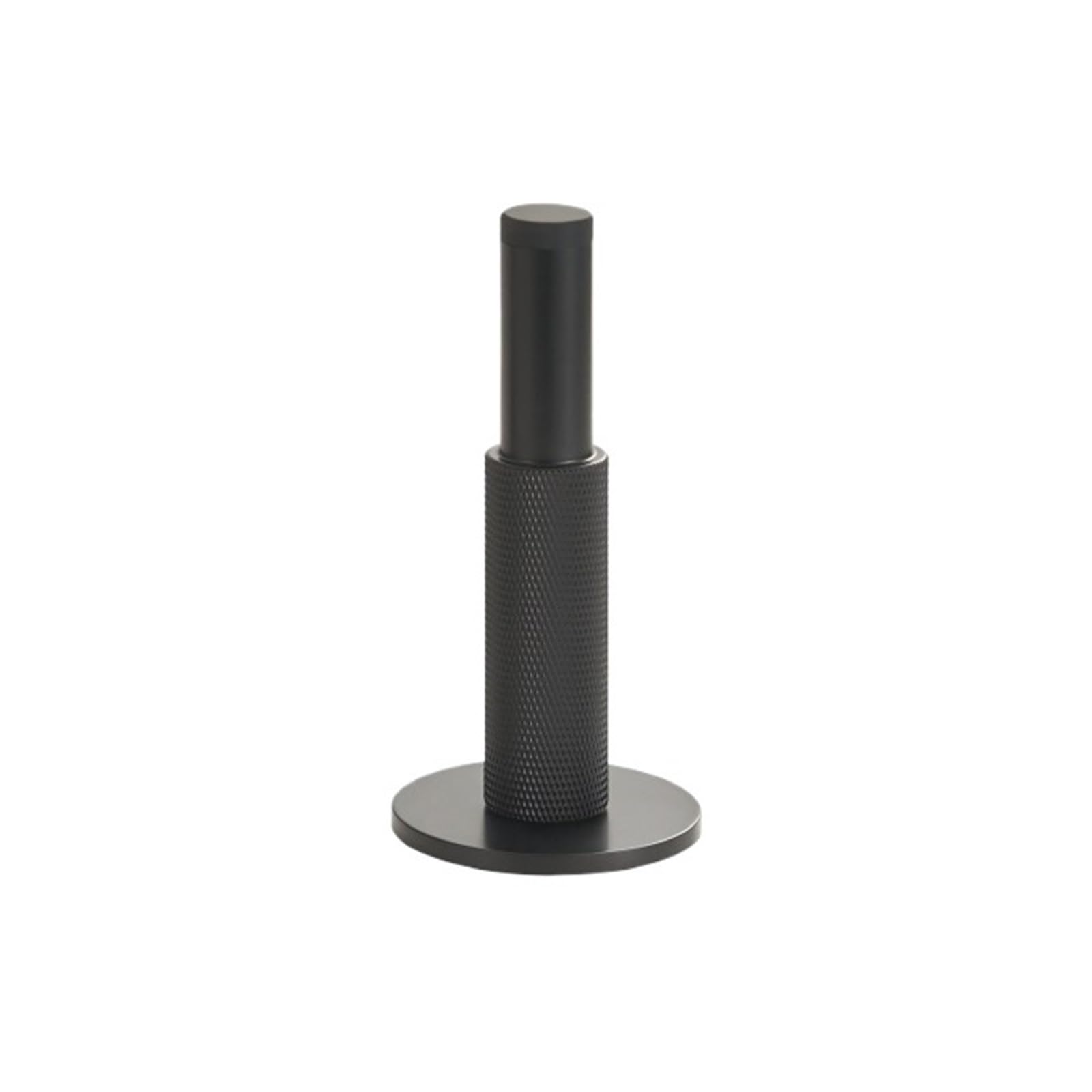 Vaqropnshrg Black Brass Knurled Door Stop Bumper
