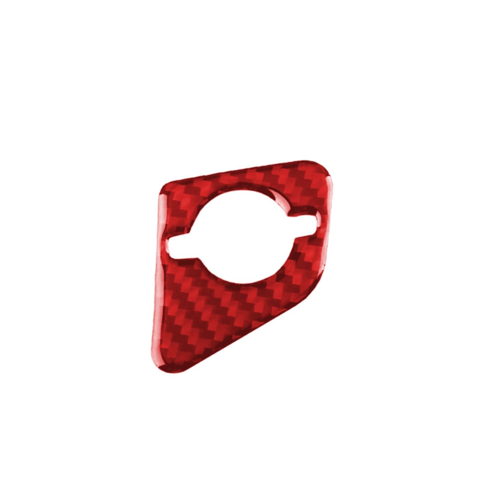 Manopola multimediale con Guida a Sinistra Coperchio del Pannello dei Pulsanti Trim Sticker Decal Accessori per Auto Fibra di Carbonio(2) per Q7 2016-2019