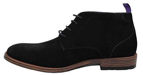 Men's Shoes Dress Semi Formal Lace Up Casual Half Boots Oxfords High Top ARIDER ANDREW-013