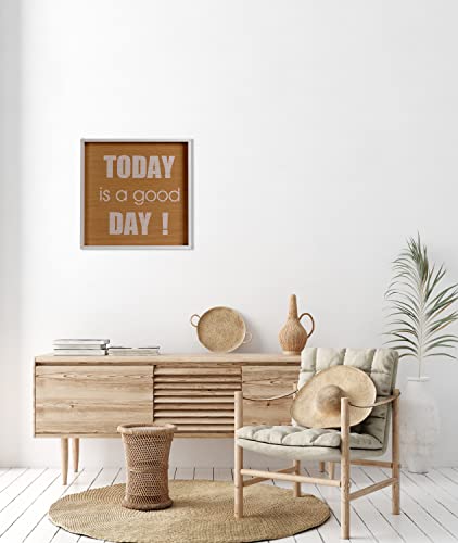 TemaDecor - Quadro in legno Stampato con Frasi