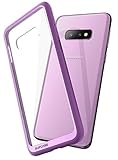 SUPCASE Unicorn Beetle Style Series Designed for Samsung Galaxy S10e Case 2019 Release PC and TPU Premium Hybrid Protective Clear Slim Fit Case (Purple)