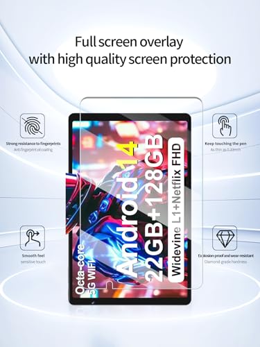 Protector de pantalla para JUEDUR R500 10 pulgadas 2025, 2 unidades miniatura 2