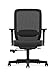 basyx by HON Mesh Task Chair - Computer Chair with 2-Way Adjustable Arms for Office Desk, Black (HVL721)