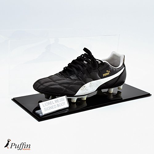 Price comparison product image Puffin Plastics Football Boot Display Case - Single