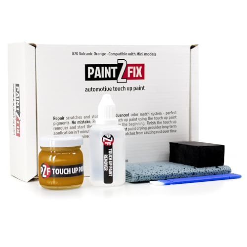 B70 Volcanic Orange Touch Up Paint Kit for Mini 1.35 fl oz