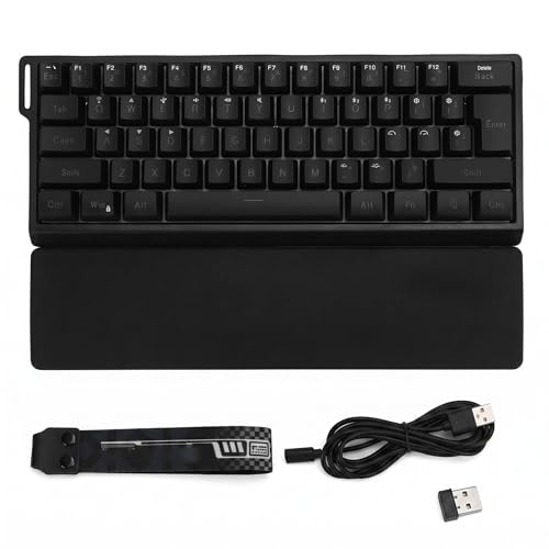 Clavier compact 60% mécanique sans fil pour libérer de l'espace et éviter les câbles