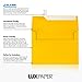 A7 Invitation Envelopes w/Peel & Press (5 1/4 x 7 1/4) - Sunflower Yellow (50 Qty) | Perfect for Invitations, Announcements, Sending Cards, 5x7 Photos | Printable | 80lb Paper | EX4880-12-50