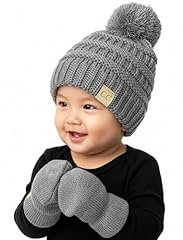 Heather Grey String Pom (0-9 Mo)