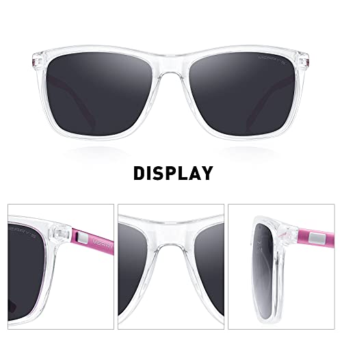 MERRY'S Polarized Sunglasses for Women Aluminum Men's Sunglasses Driving Rectangular Sun Glasses for Men/Women3