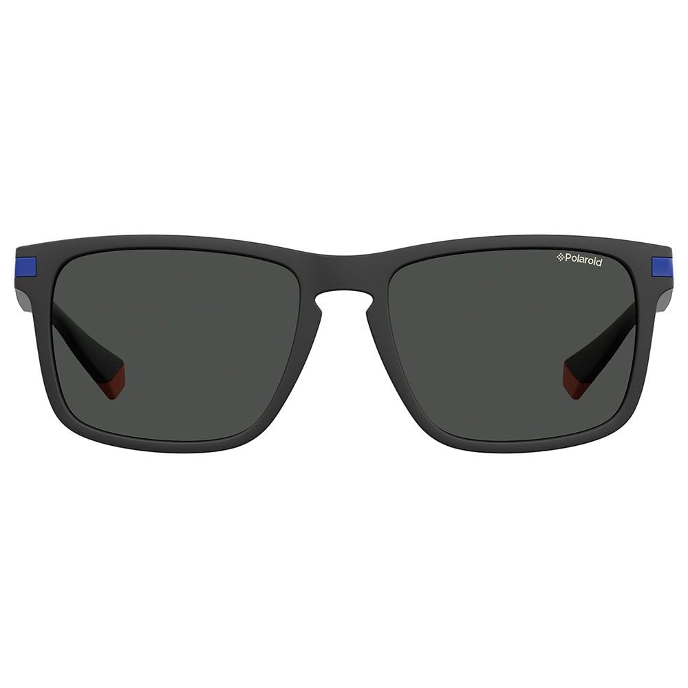 Polaroid Uniseks Pld 2088/S Okulary, Czarny/Pomarańczowy, 55 EU