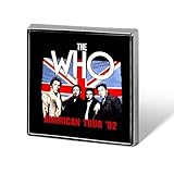 ピンバッジ ザ・フー ブローチ 徽章 ボタンブローチ 缶バッジ 合金製 襟章 アクセサリー 正方形 お洒落 軽量 人気