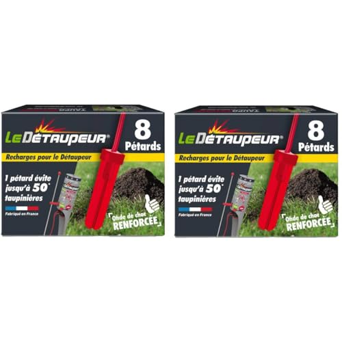 Recharges X8 pour Détaupeur :...