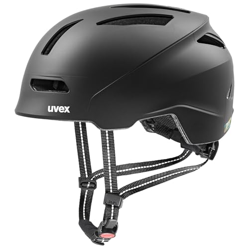 uvex urban Planet Fahrradhelm, Black matt, 58-61 cm – Ansicht 1