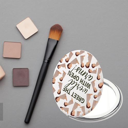 Espejo de Maquillaje Compacto Redondo FAADBUK miniatura 4