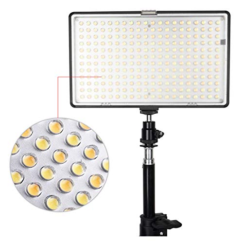 Kit 2 pcs Iluminador Refletor LED para Fotografia e Vídeo com bateria 11W