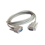 Câble Adaptateur Serie DB-9 9-Pin Femelle vers DB-9 9-Pin Mâle - Longueur 180 cm - Couleur Gris - Garantie 6 mois