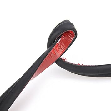 Stick&Seal B-Shape Rubber Product, Door Seal Strip for Cars, SUV and Other Vehicles, 4 Meters Long with Customized Adhesive Tape (1)