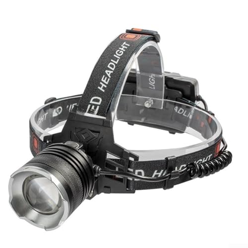 Faro XHP70 recargable USB frontal con zoom y linterna de cabeza impermeable tipo B 2