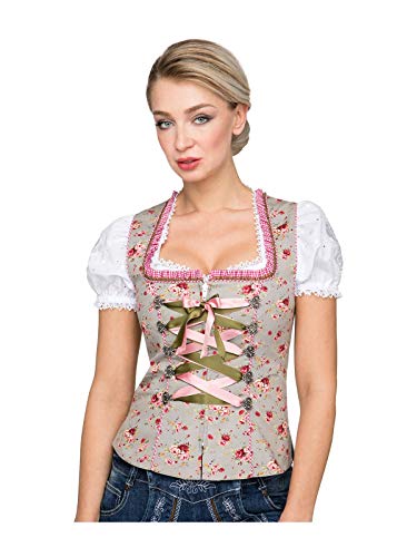 Stockerpoint Mieder Valja Chaleco de Moda, Grau, 36 para Mujer