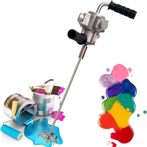 Mezclador de pintura neumático, agitador de aire automático para líquidos viscosos y materiales de revestimiento de pintura, ideal para recipientes de 5 galones