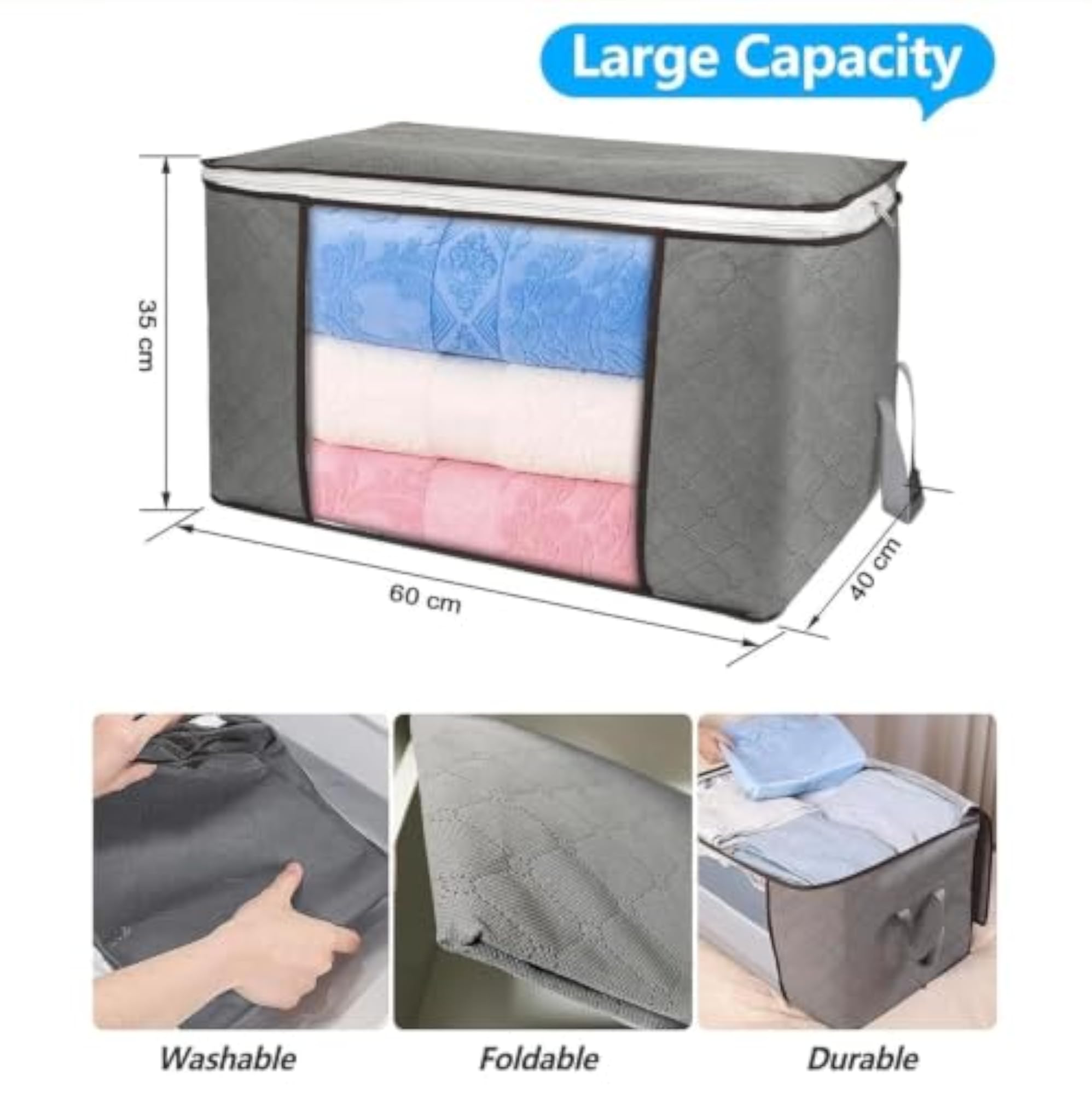 Multipurpose Travel Storage Bag for Clothes & Essentials