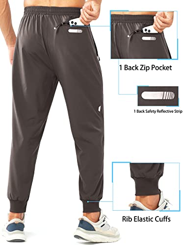 Image of NORTHYARD Men's Athletic Running Pants Lightweight Workout Joggers Quick Dry Gym Sweatpants Active Sports Track Training