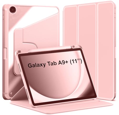 Housse Samsung Galaxy Tab A9+ rotative 360 avec veille automatique