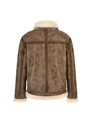 GUESS Men's Aviator Shearling2