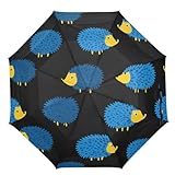 Portátil: el paraguas resistente al viento cabe fácilmente en bolsos. Mochilas. Incluso tu coche. Este paraguas de viaje compacto te mantiene seco con el mínimo esfuerzo. Tanto si eres hombre o mujer de vacaciones. Mochilero. O de camping.