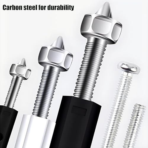 JXPXJMY 10 PCS 86 Type Wall Mounted Switch Box Repair Tool, Electrician Wall Cable Box Fixing Screw Mounting Accessories - Image 3