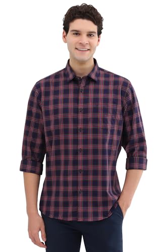 Allen Solly Men's Cotton Slim Fit Shirt