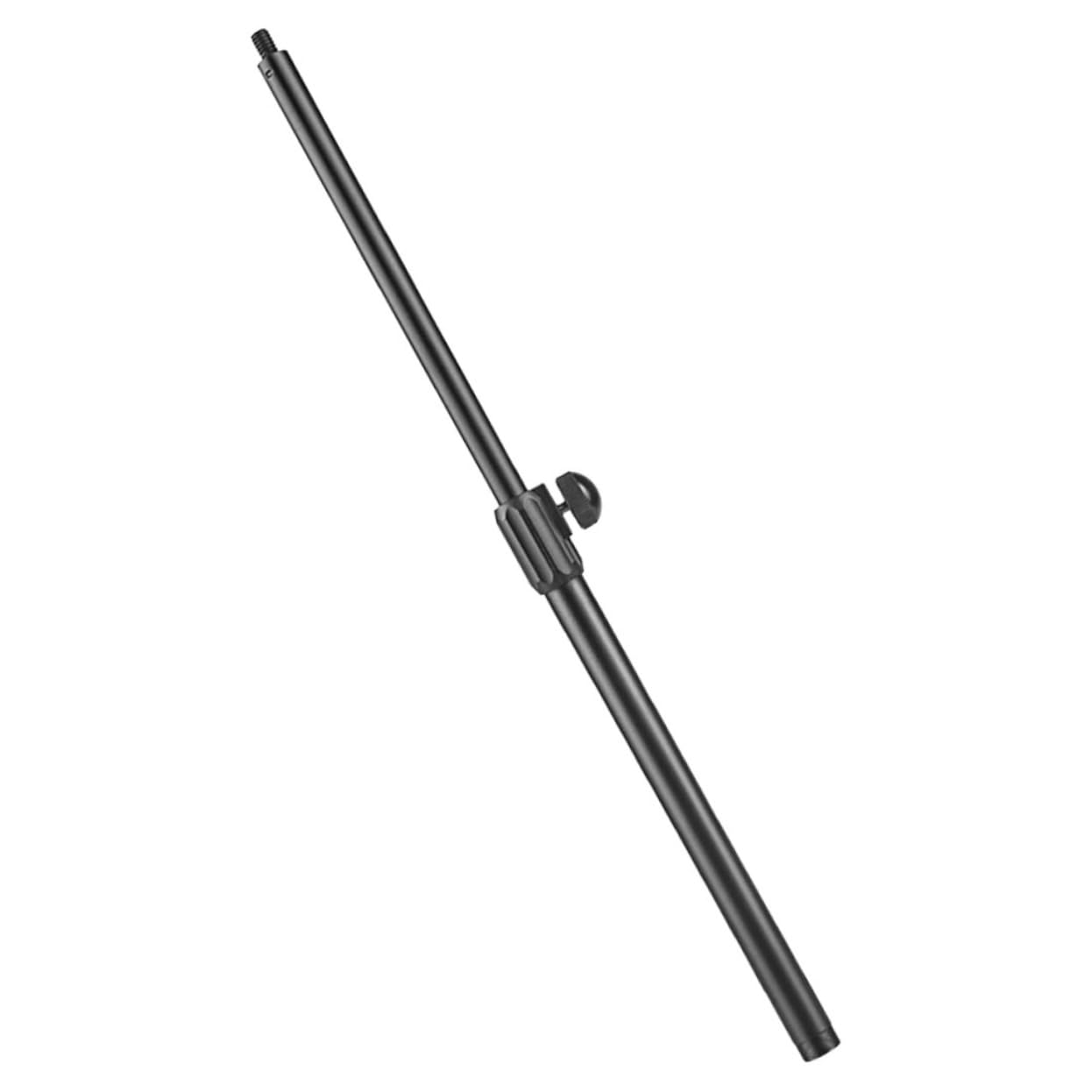 Yardwe Extendable Microphone Arm Telescopic Boom Pole with Screw Head Adapter for Easy Installation for Recording Studios Broadcasting and Live Performance Stages