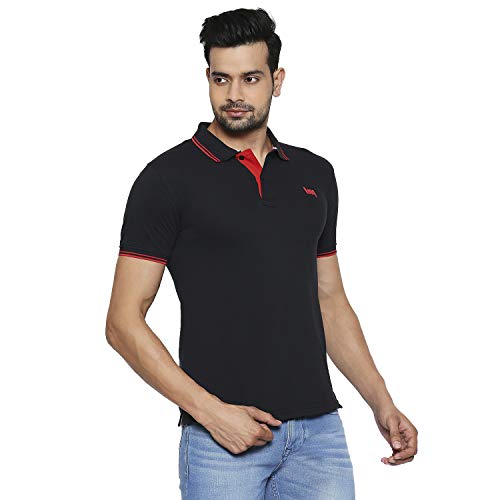 Image of Lawman PG3 Men's Slim Polo (K-PRO STAR-22 SLD-Blue Black M)