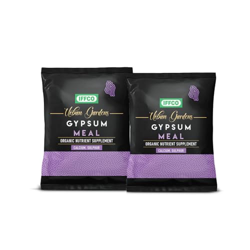 Image of IFFCO Urban Gardens - Gypsum Meal -1.8kg - Organic Calcium Sulphate Fertilizer & Soil Conditioner for Lawns, Plants and Home Garden - Plant Nutrient Supplement in Slow-Release Powder