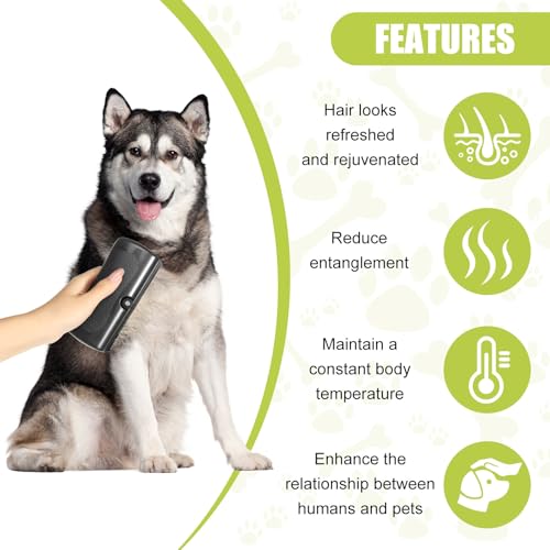 Hundebürste 1 Stück Hunde Bürste Pet Care Brush Bürste Hund Deshedding Dog Brush Haustiere Tails Deshedding Brush für Hunde Katzen und andere Haustiere