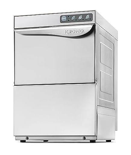 MBH - Lavavasos profesional KROMO AQUA 35 de acero inoxidable SIN Bomba de Desague. Lavavajillas para cocina industrial de bar, restaurante y hostelería. | Ya disponible en tu tienda friki favorita! En mundofriki.es!