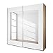 Produktbild Rauch Schwebetürenschrank Alegro, Eiche Sonoma Dekor/weiß SCHRANKBREITE 226 cm