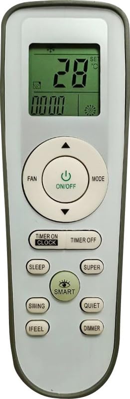 S-CAT Compatible with Voltas/York AC Remote Control Model 181 (No Backlight) Suitable for 1 1.5 2 Ton Split/Window AC (Match Old Remote Exactly, Contact Customer Care for Order)-image-46
