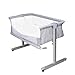 Baby Bedside Bassinet, Portable Bedside Sleeper Baby Crib Side Sleeper with Firm Mattress, Breathable Mesh and Mosquito Net, Baby Cot for New Born Infants 