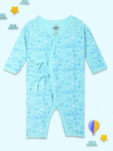 Image of The Mom Store Baby Romper Jabla Style For Boys And Girls | Cotton | Soft Infant Bodysuit | Trendy Stylish Sleepwear For Newborn Baby | Printed | Unisex Comfortable Everyday Baby Wear